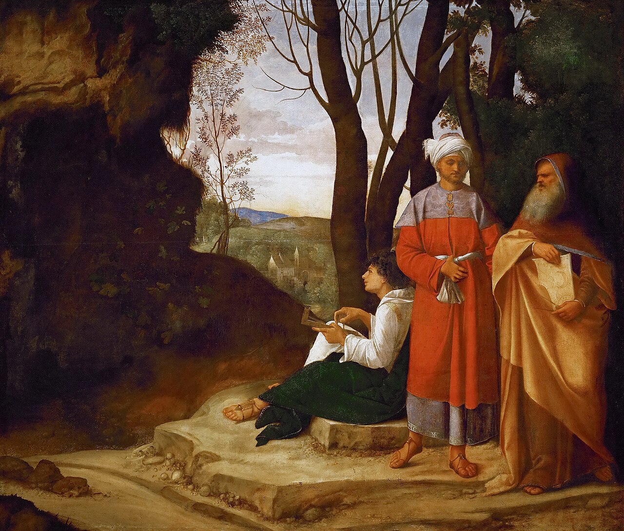 I tre filosofi - Kunsthistorisches Museum, Vienna